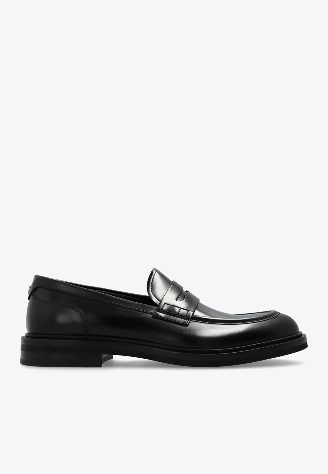 Altavilla Brushed Leather Loafers