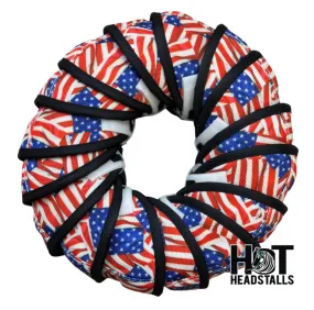 American Flag Bell Boots