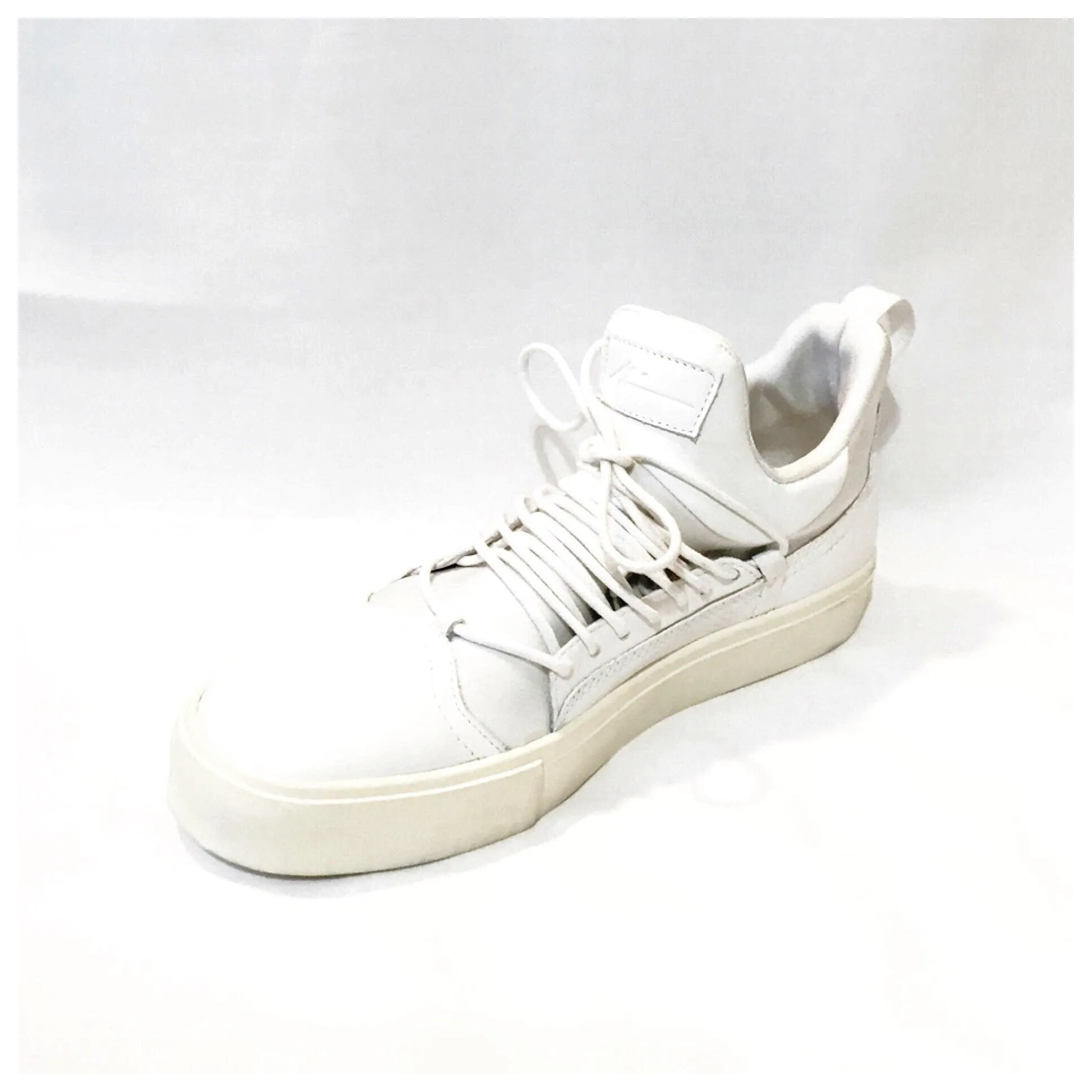 Article N White Leather Sneakers 0116