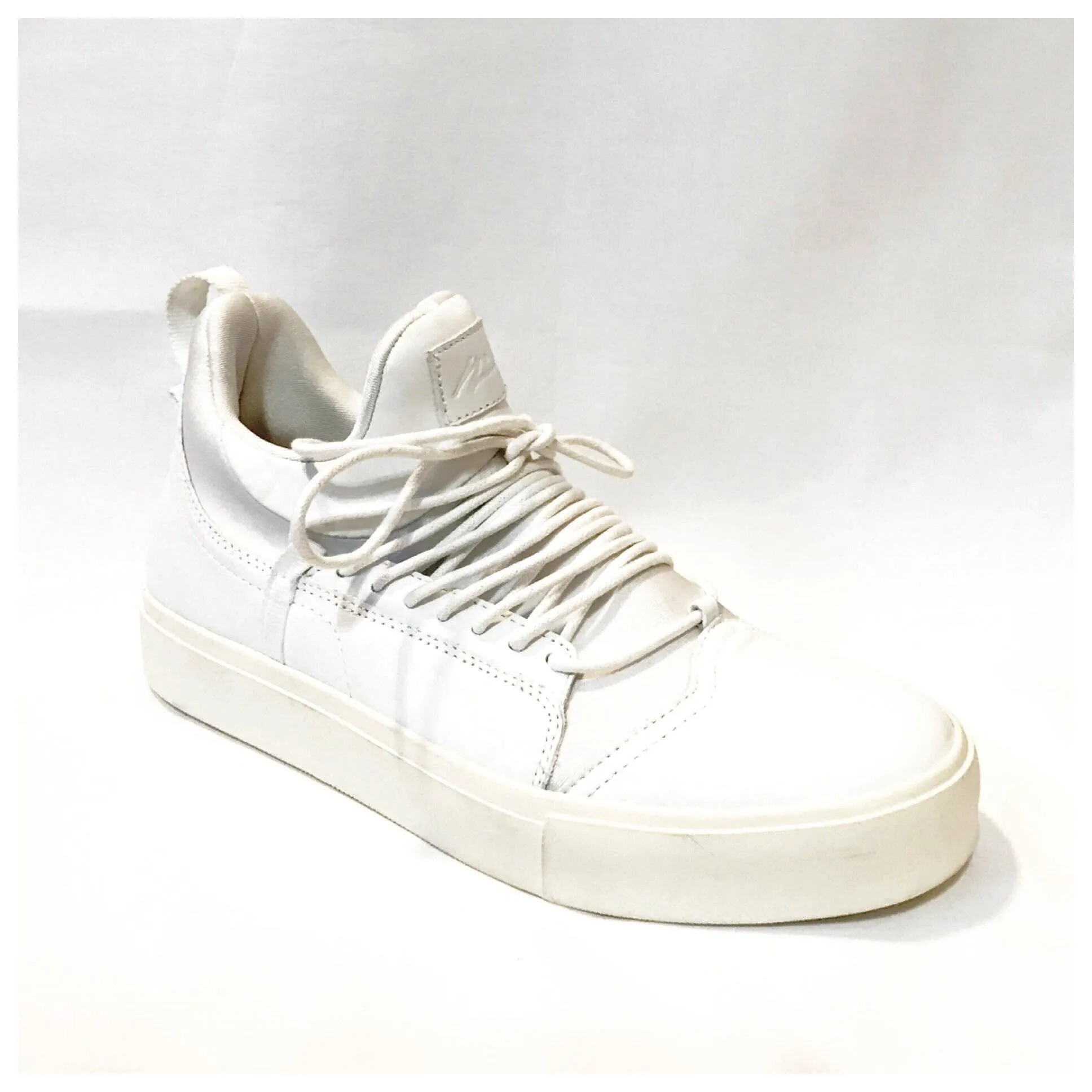 Article N White Leather Sneakers 0116