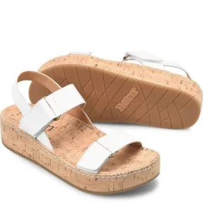 Born Women's White Bianco Sloan Sandals BR0071201