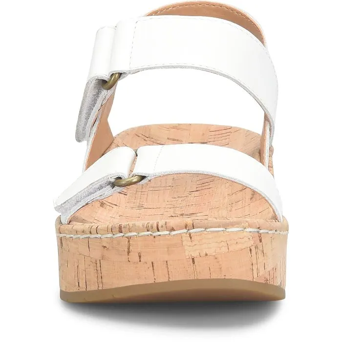 Born Women's White Bianco Sloan Sandals BR0071201