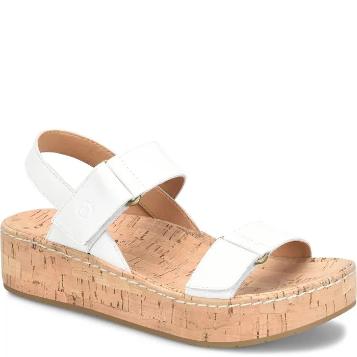 Born Women's White Bianco Sloan Sandals BR0071201