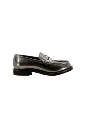 Brunello Cucinelli Metallic Monili Penny Loafers