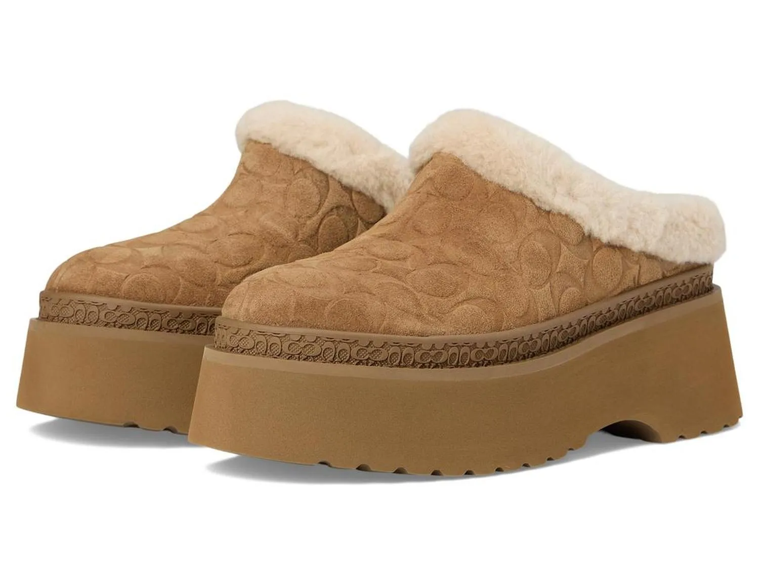 Cecelia Clog In Signature Suede