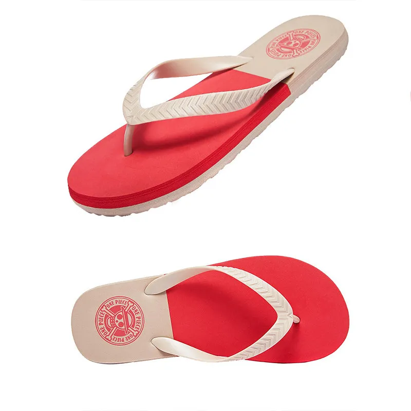 Contrasting Colors Casual Flip-Flops