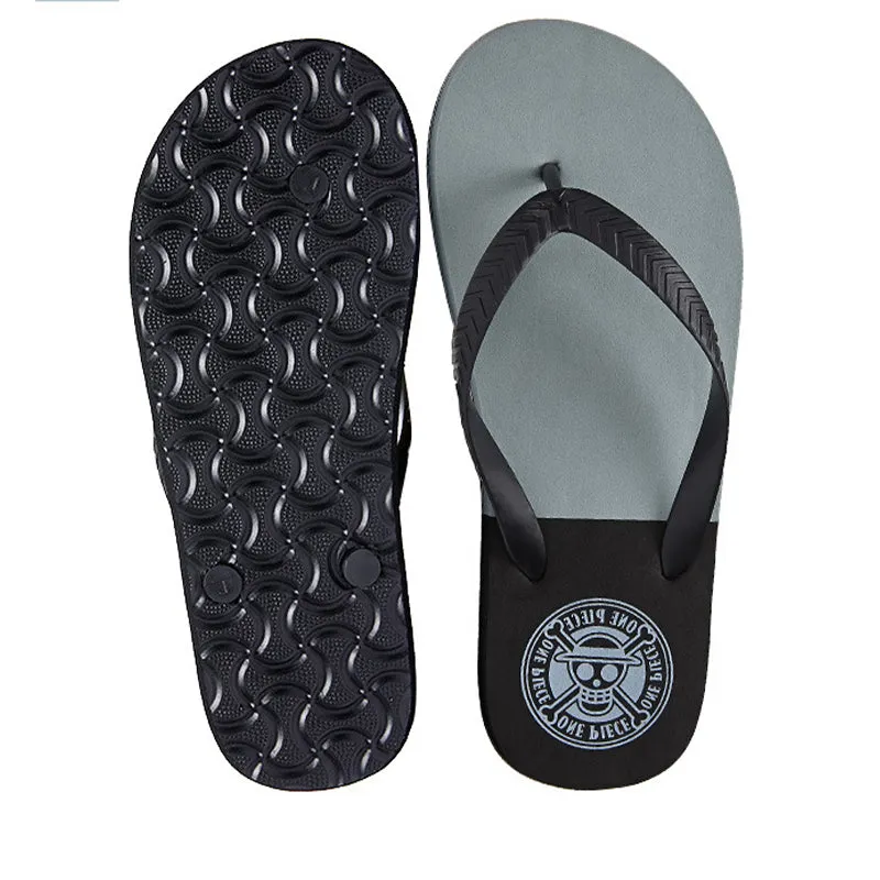 Contrasting Colors Casual Flip-Flops