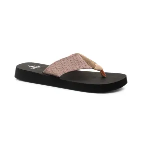 Corkys Women's Lakeside Flip Flop - Blush 20-8265