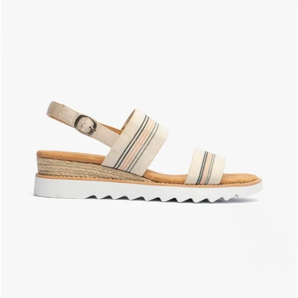 DESERT KISS HI Ladies Sandals Natural/Multi