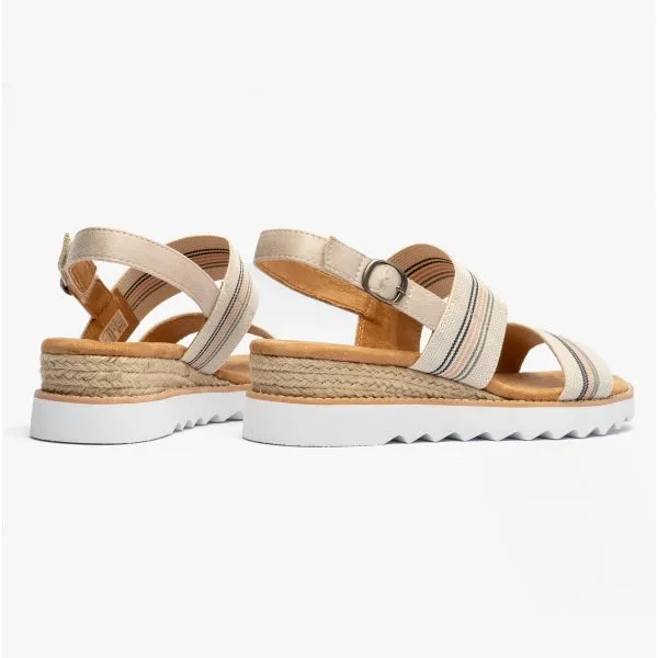 DESERT KISS HI Ladies Sandals Natural/Multi