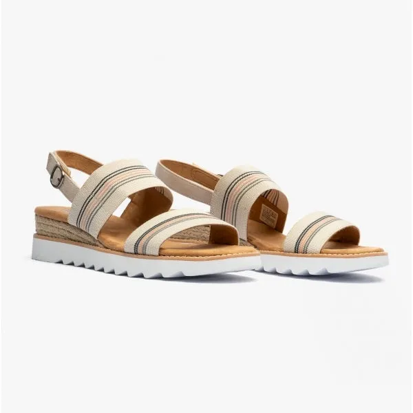 DESERT KISS HI Ladies Sandals Natural/Multi