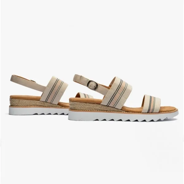 DESERT KISS HI Ladies Sandals Natural/Multi