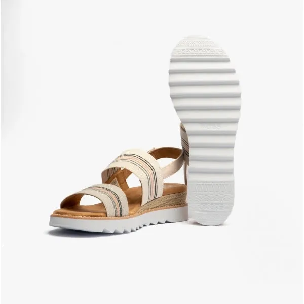 DESERT KISS HI Ladies Sandals Natural/Multi