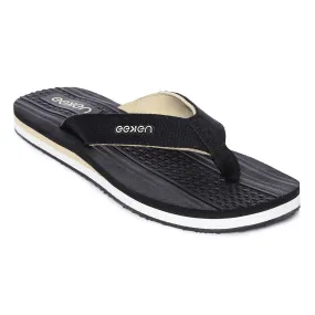 Eeken EFBGO2400S Black Lightweight Washable Dailywear Durable Flip Flops For Men