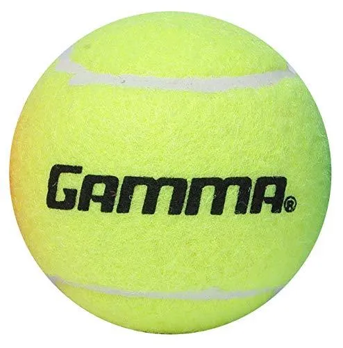 Gamma Bag of Pressureless Tennis Balls - Sturdy & Reuseable Mesh Bag with Drawstring for Easy Transport - Bag-O-Balls (12-Pack of Balls, Yellow)