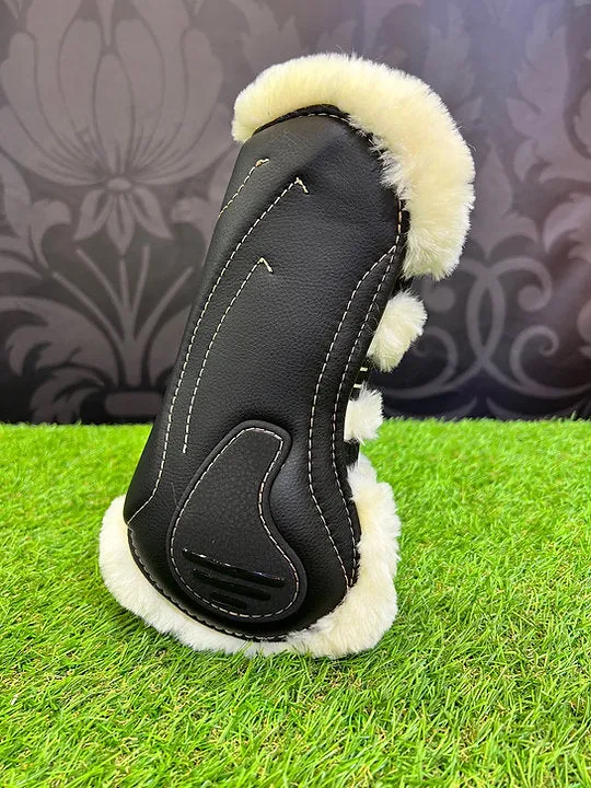 Glam Front Fluffy Boots