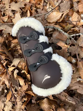 Glam Front Fluffy Boots
