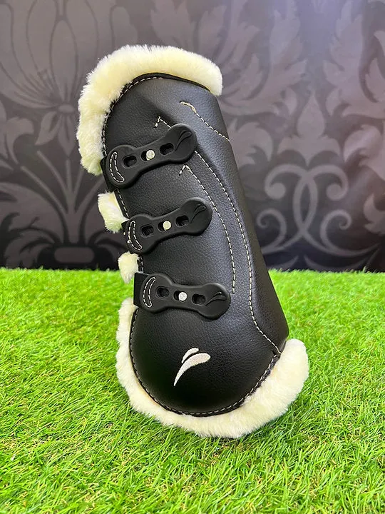 Glam Front Fluffy Boots