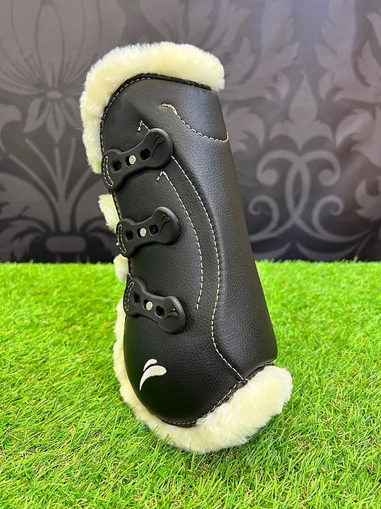 Glam Front Fluffy Boots