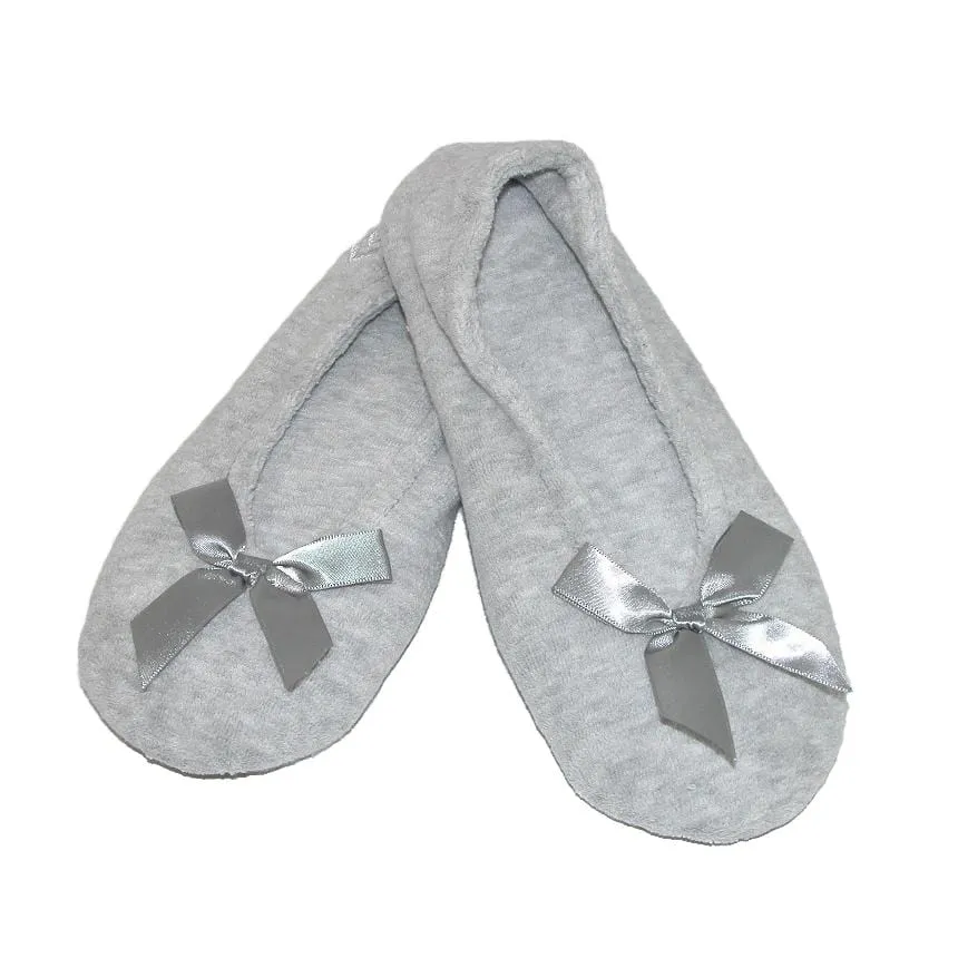 Isotoner Women's Terry Classic Ballerina Slippers (Pack of 2)