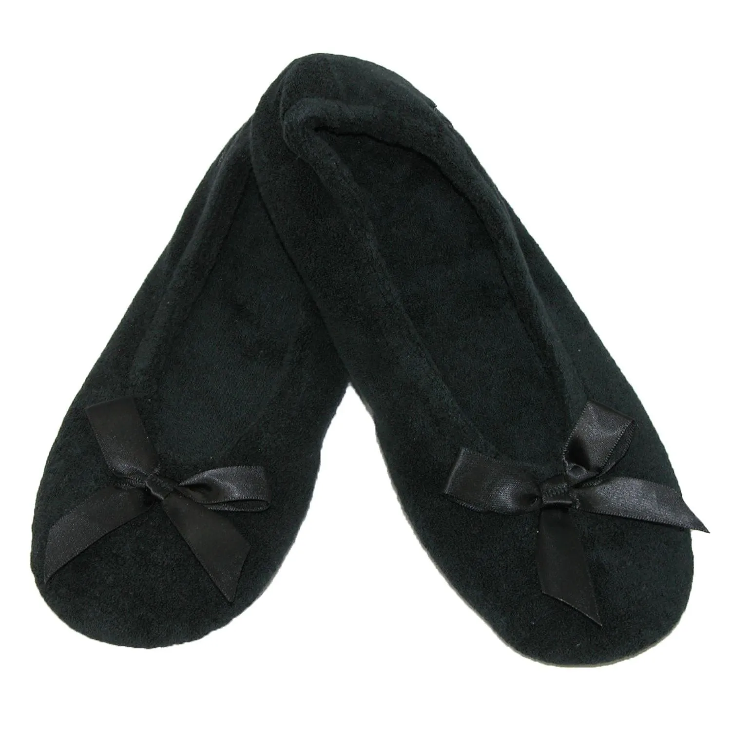Isotoner Women's Terry Classic Ballerina Slippers (Pack of 2)
