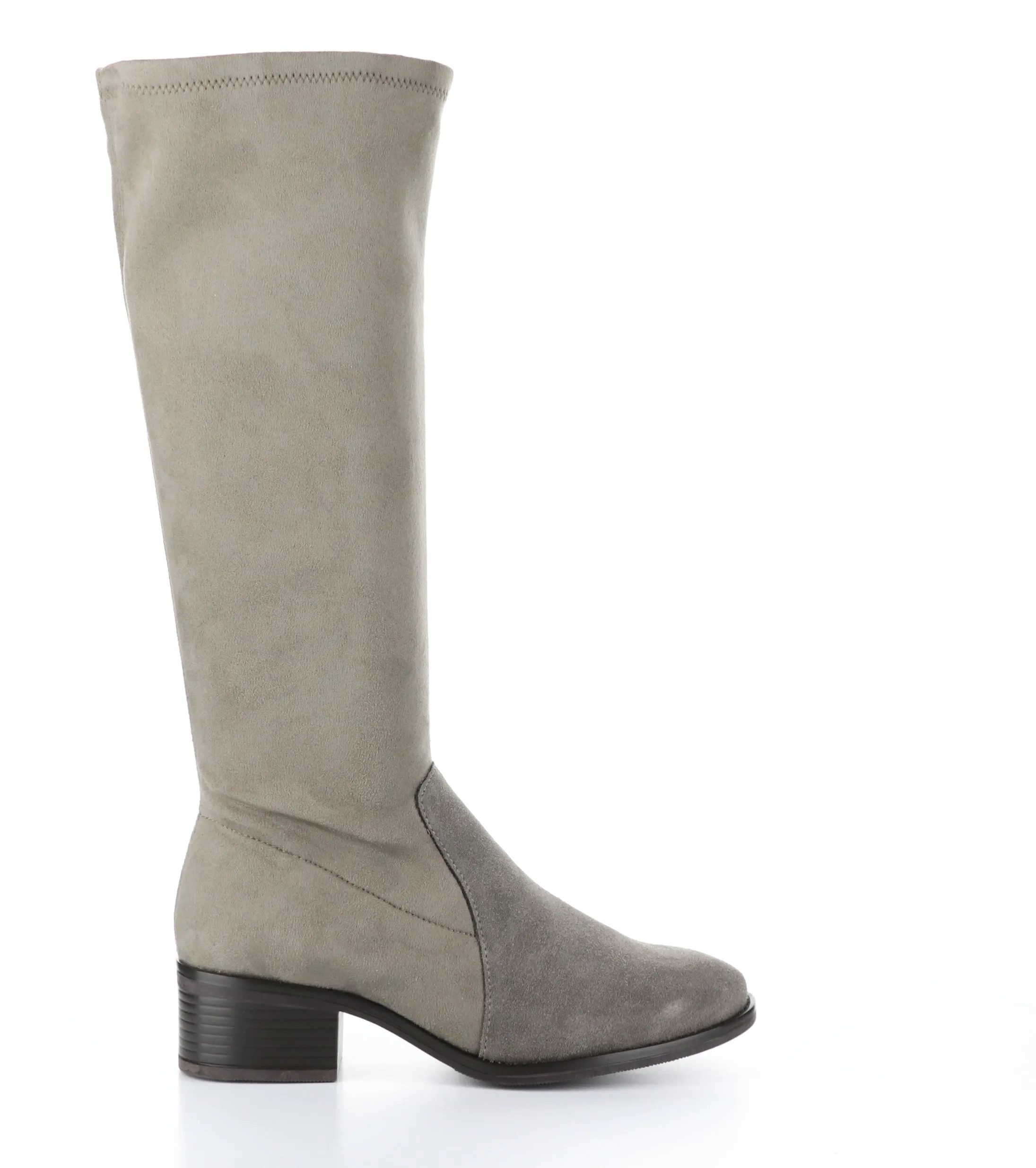 JAVA Beige Round Toe Boots