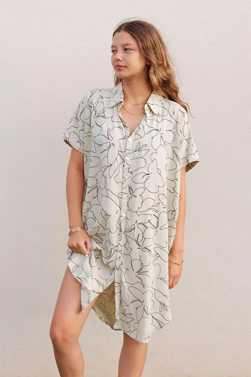 Kahea Dress - Mint Ginger, Sage Ginger