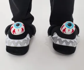 Keep Watch Slippers - Black
