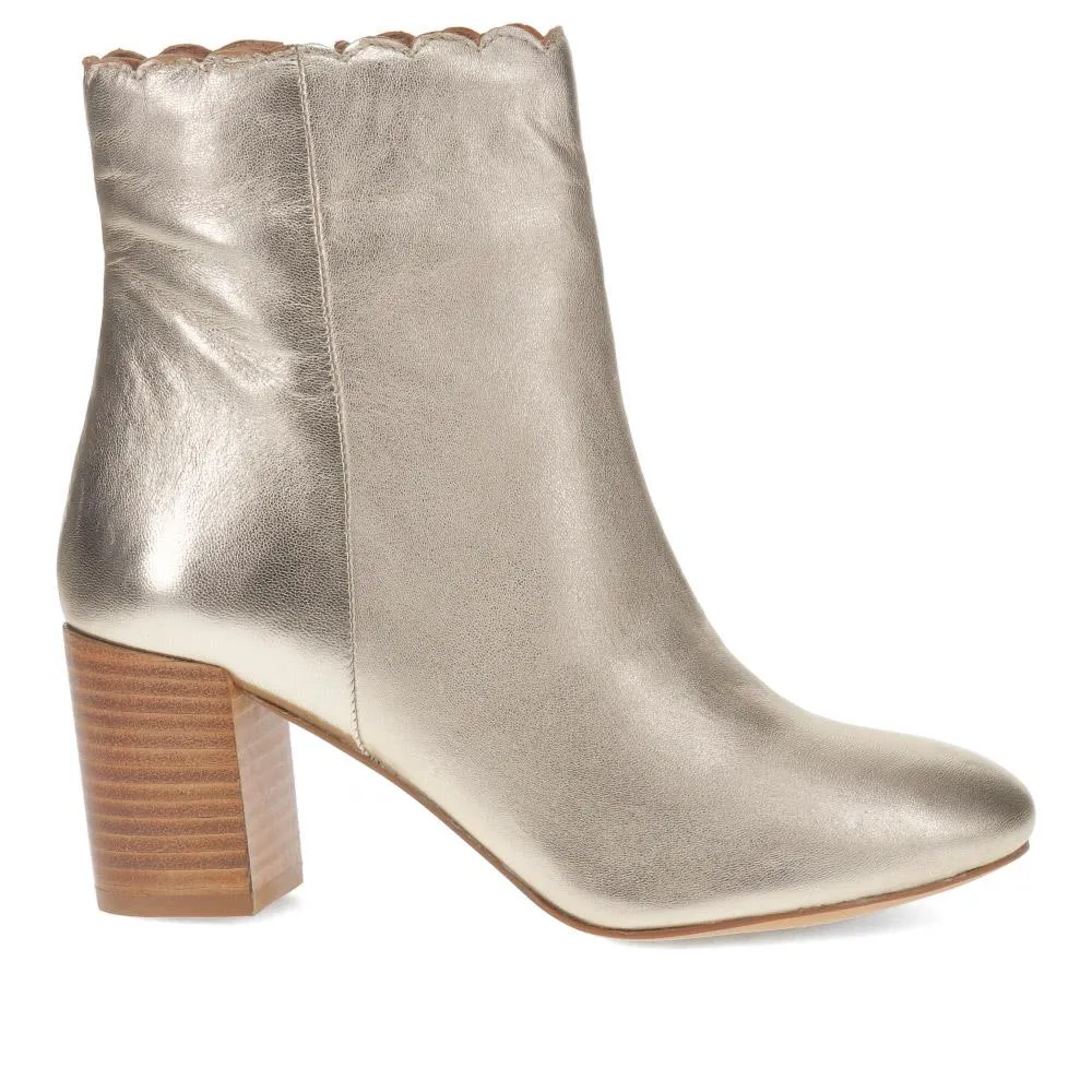 Laurenza Block-Heeled Ankle Boots - LAURENZA / 325 850