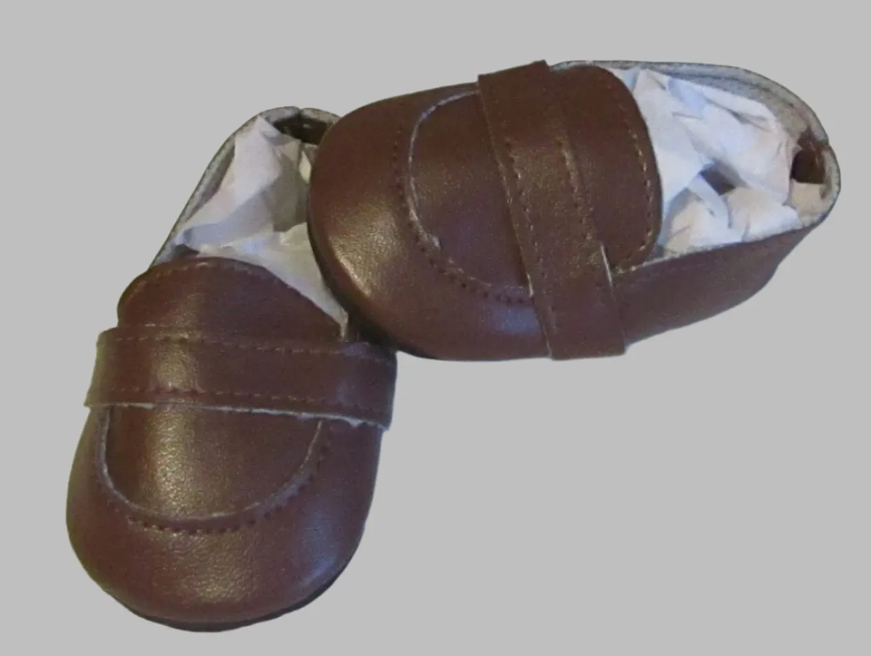 Loafers 18 & 15 inch Doll: Brown