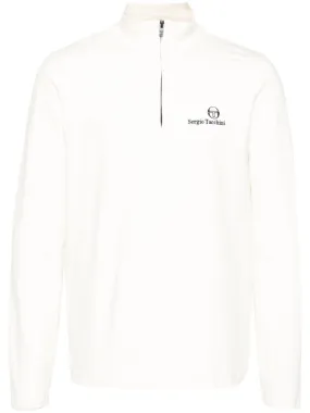 logo embroidery long-sleeves performance T-shirt