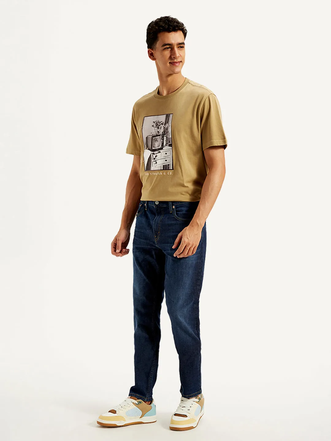 Men's 512 Slim Tapered Fit Dark-Blue Jeans