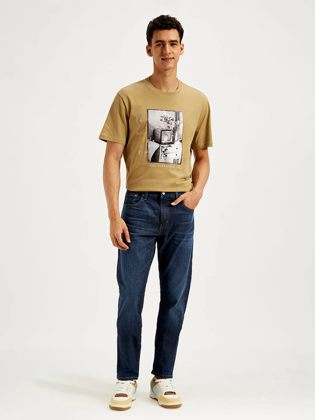 Men's 512 Slim Tapered Fit Dark-Blue Jeans