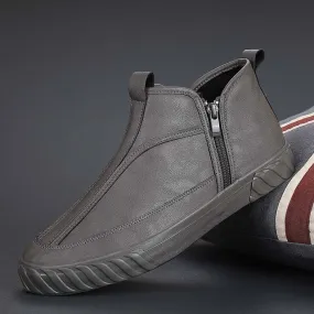 Men's Leather Fashion Sneakers