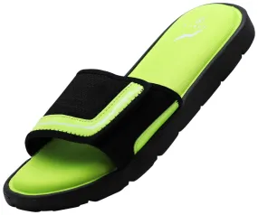 NORTY Mens 8-13 Lime/Black Sandal 12131