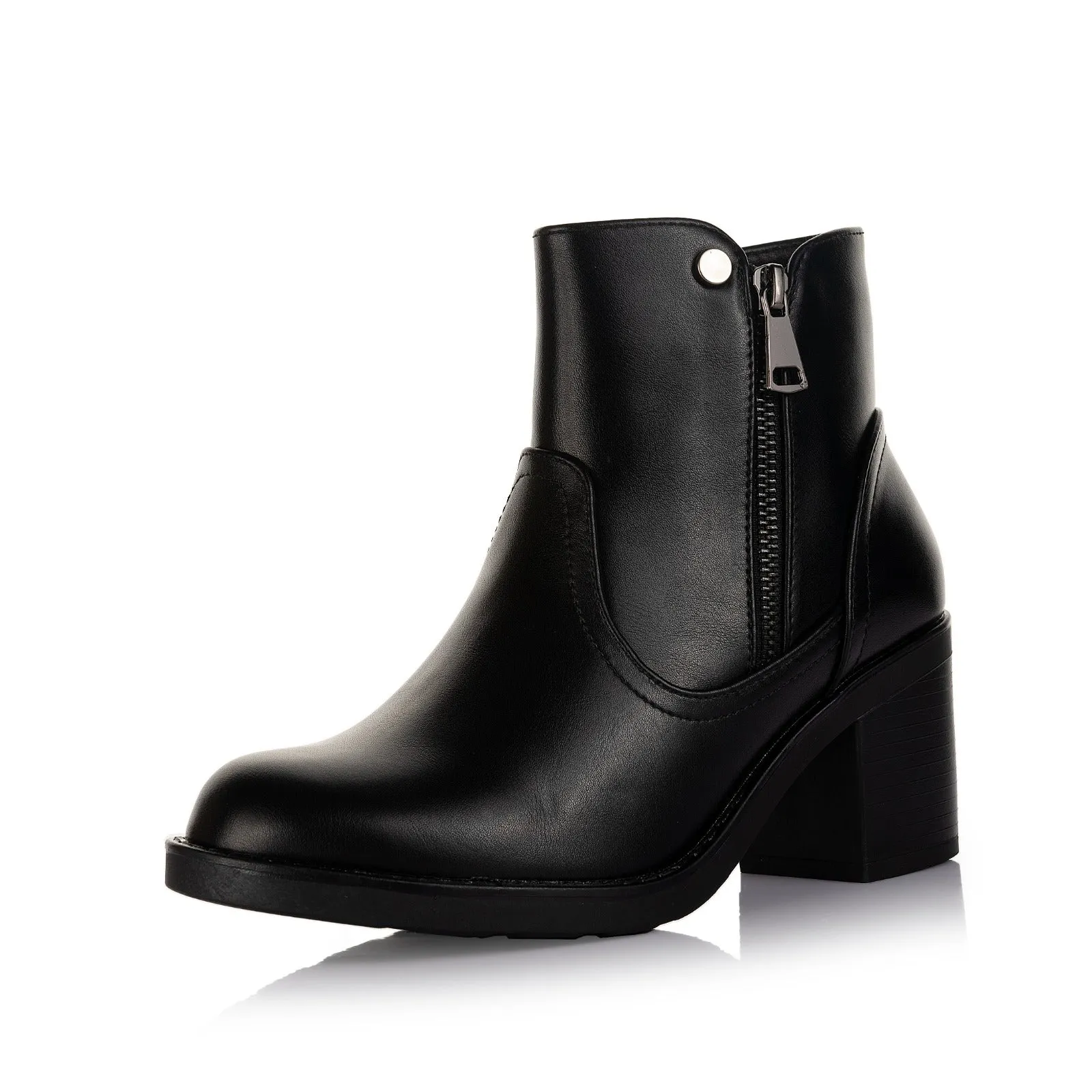 Side Zip Ankle Boots