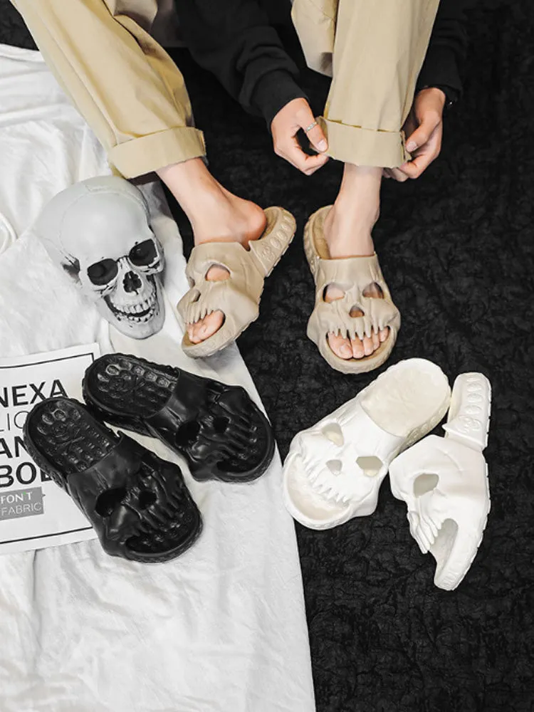 Skull Flip Flops Sandals Beach Flip Flops