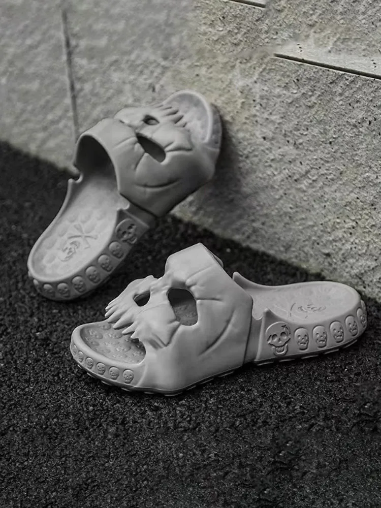 Skull Flip Flops Sandals Beach Flip Flops
