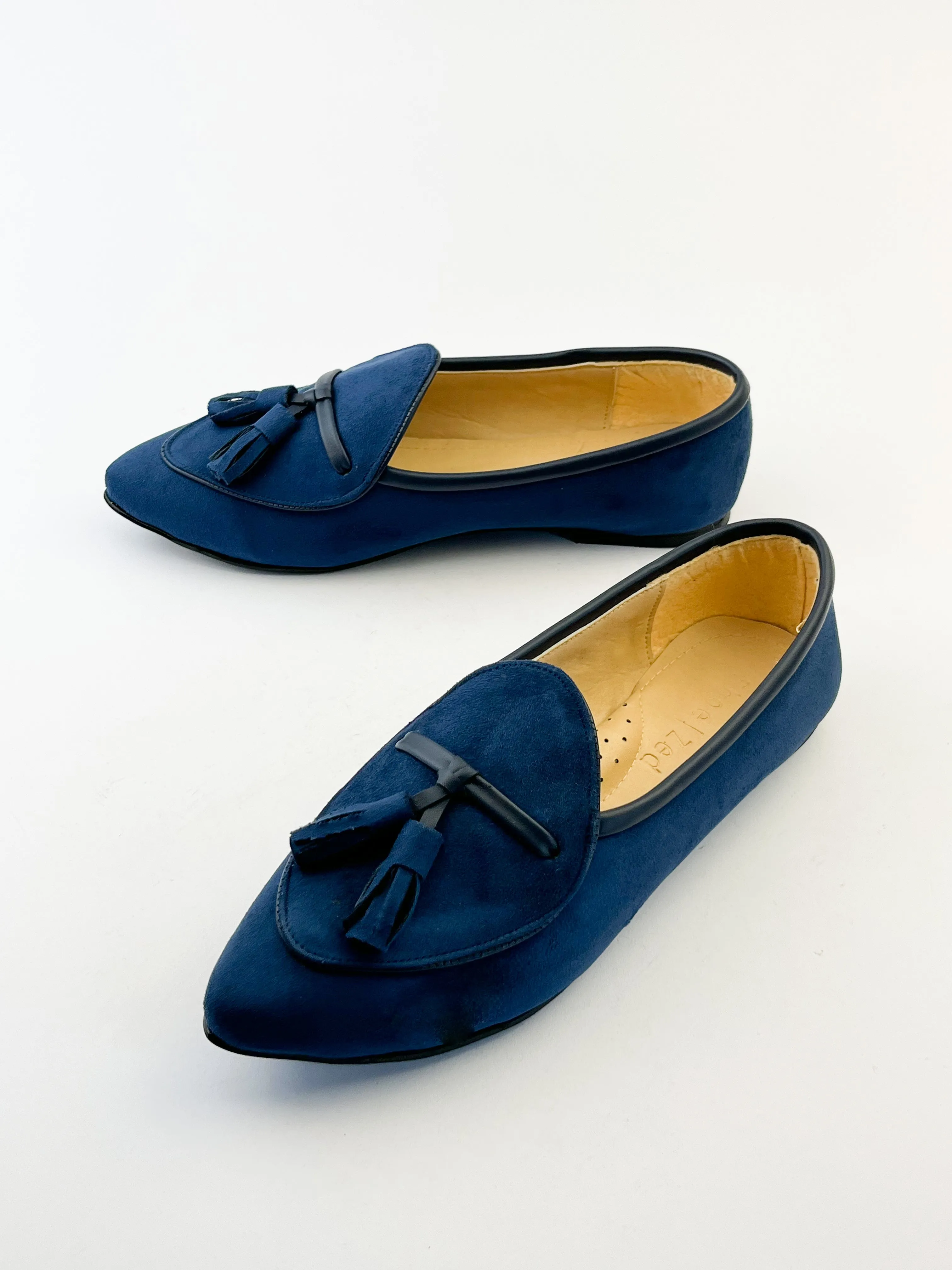 Slip-on Tasseled Flats