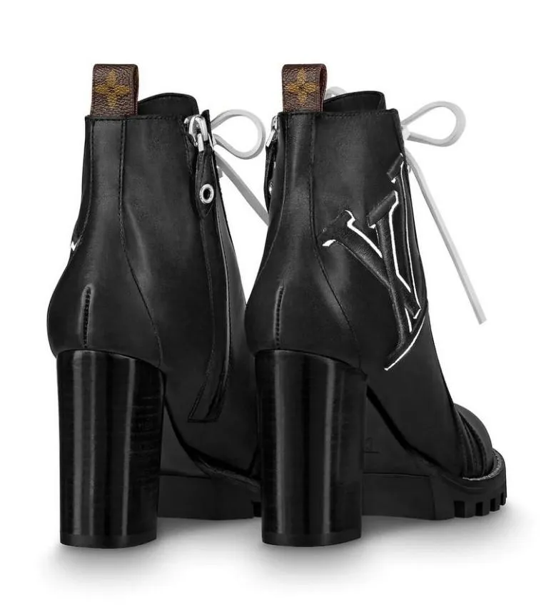 'Star Trail' Logo Ankle Boots