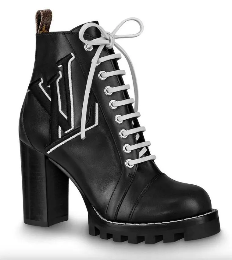 'Star Trail' Logo Ankle Boots