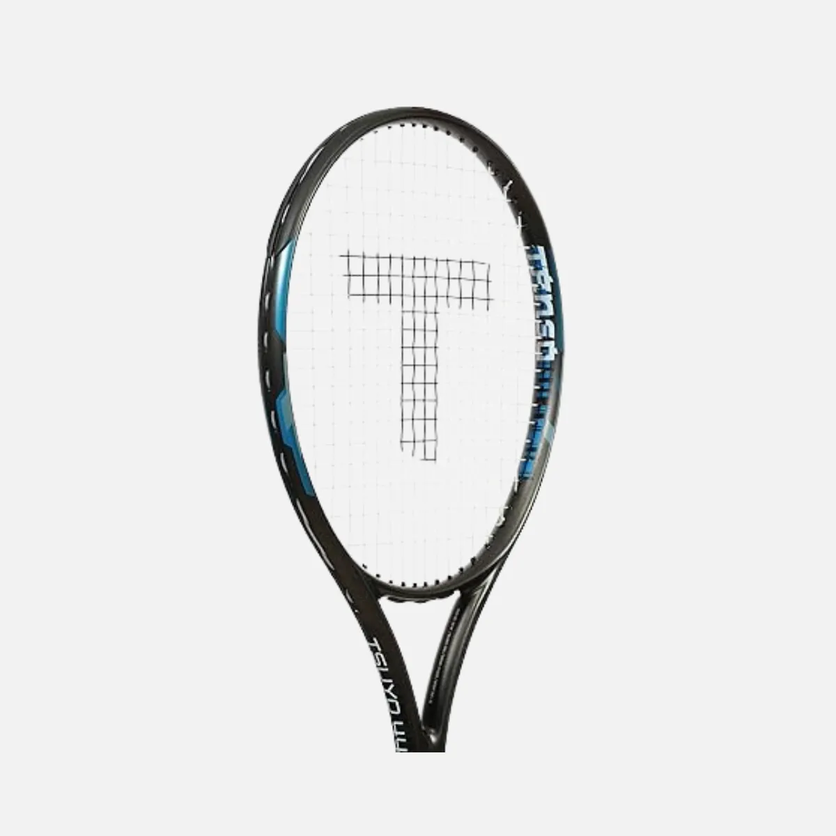 Tanso Tsuyo 44 Full Graphite High Performance Tennis Racquet -Slate Grey/Wine Red