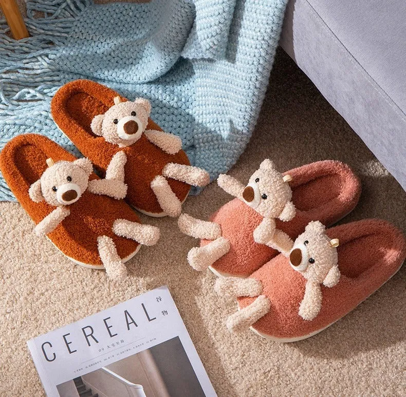 Teddy Plush Slippers