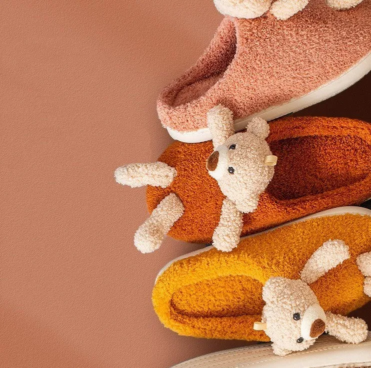 Teddy Plush Slippers