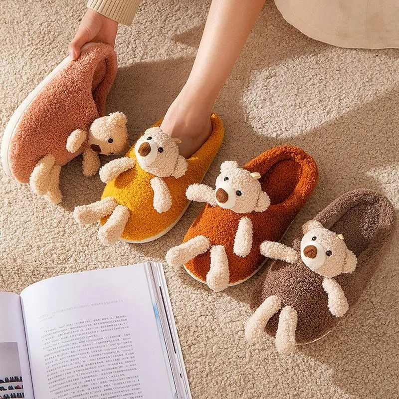 Teddy Plush Slippers