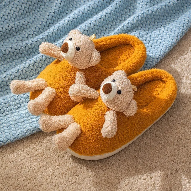 Teddy Plush Slippers