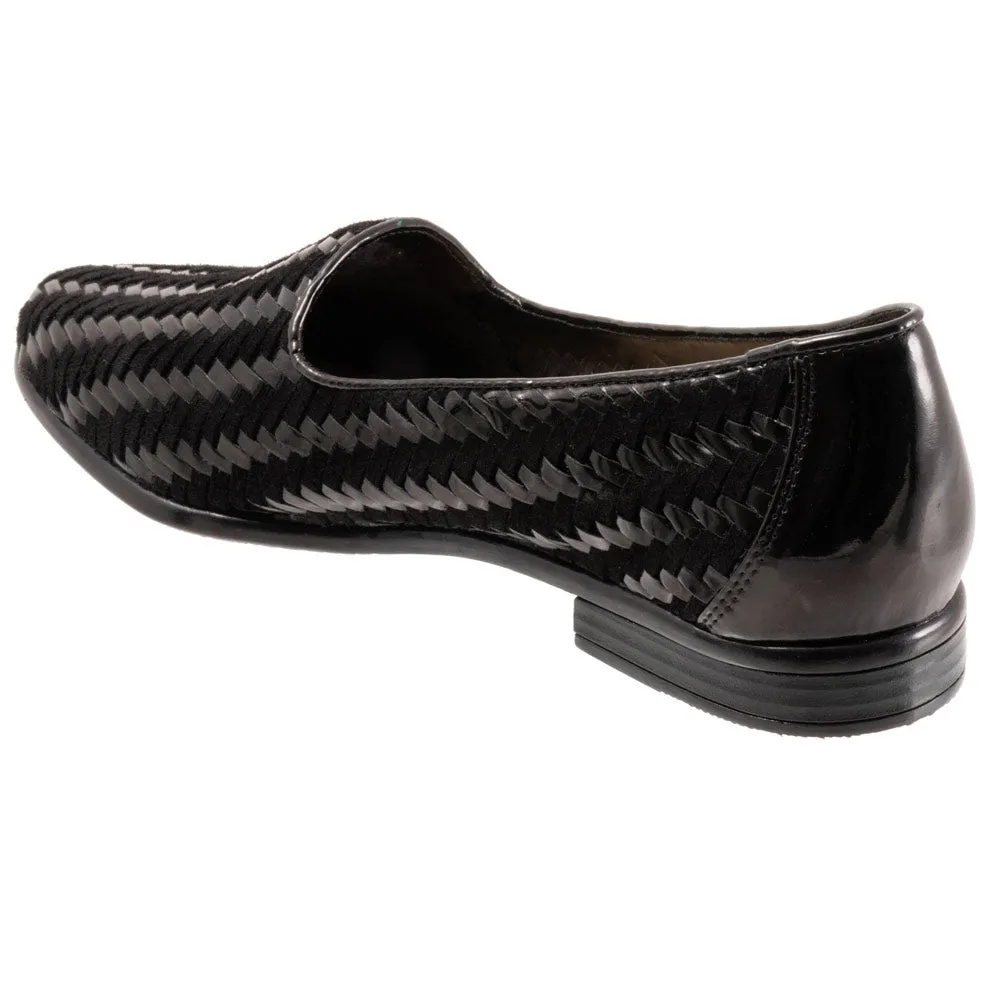 Trotters Liz III Slip-On Black/Black Patent (Women's)