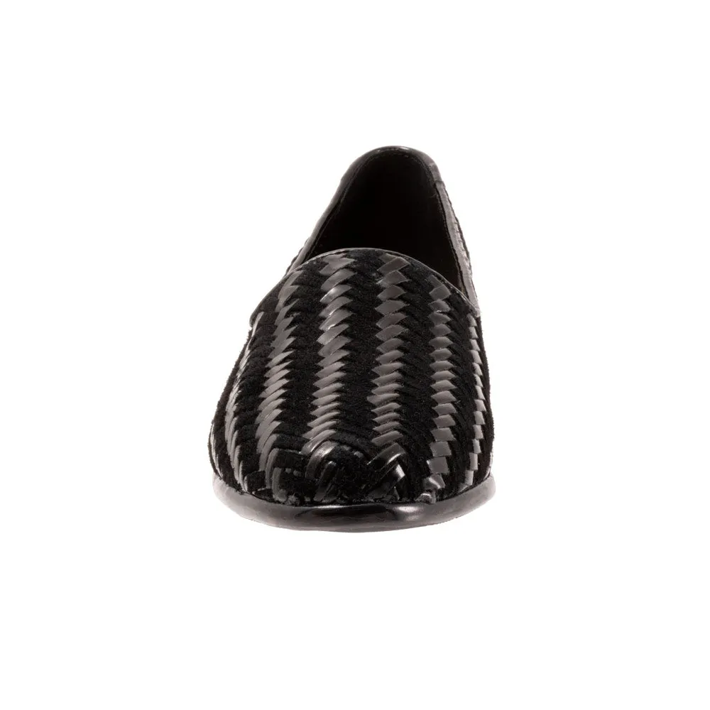 Trotters Liz III Slip-On Black/Black Patent (Women's)