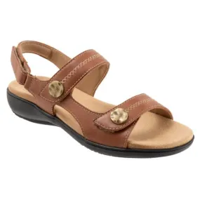 Trotters Romi Stitch Luggage Leather Sandal (Women)