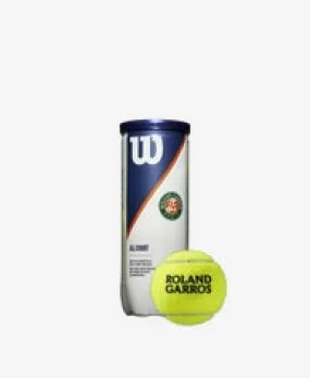 Wilson Roland Garros All Court 3 Ball Can